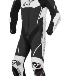 ALPINESTARS MENS ATEM 1 PIECE RACE SUIT - BLACK/WHITE SI-710