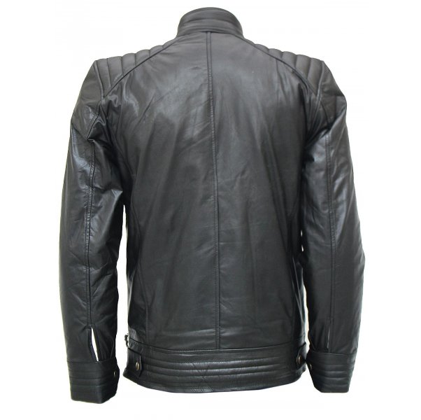 Bourne Legacy Jeremy Renner Black Leather Jacket SI-108 - Image 3