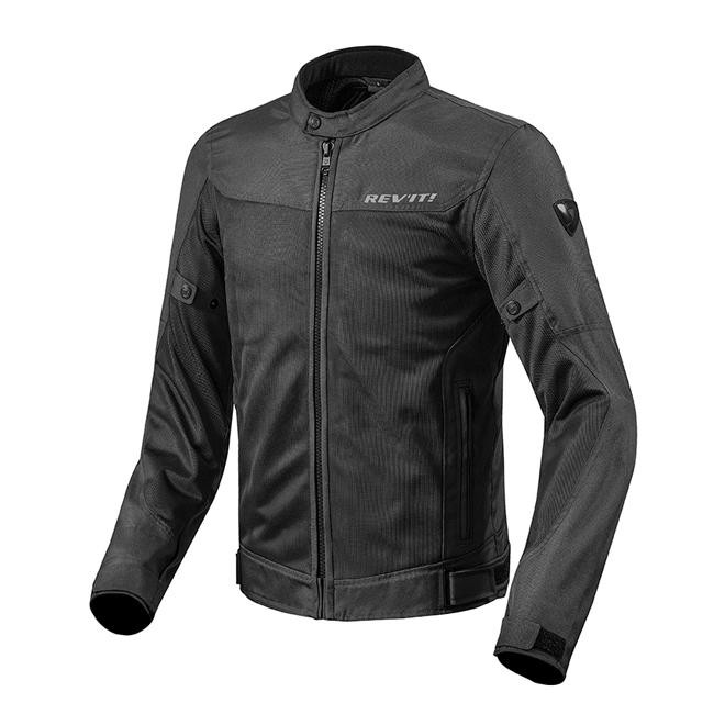 REV'IT! MEN'S ECLIPSE TEXTILE JACKET - BLACK SI-921 - Image 2