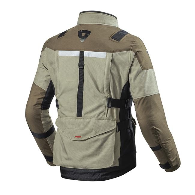 REV'IT! MEN'S SAND 3 TEXTILE JACKET - SAND BLACK SI-922 - Image 3