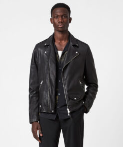 MILO LEATHER BIKER JACKET SI-137