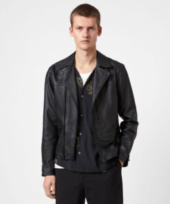ROSO LEATHER BIKER JACKET SI-147