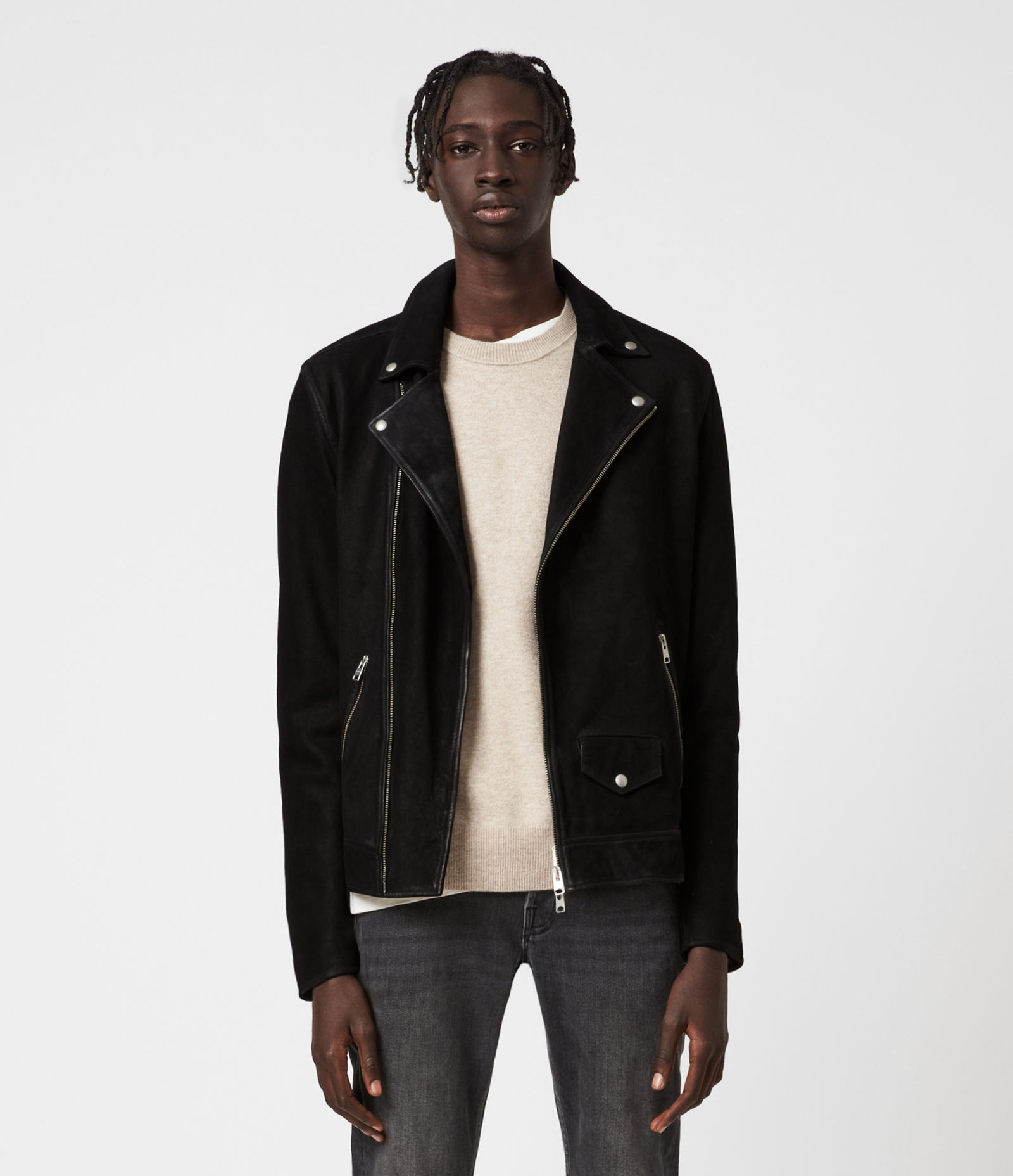 MAURI NUBUCK BIKER JACKET SI-145