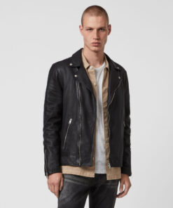 Alternative view of TYSON LEATHER BIKER JACKET SI-142