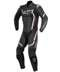 ALPINESTARS MENS MOTEGI-V2 1 PIECE RACE SUIT - BLACK / WHITE / RED SI-708