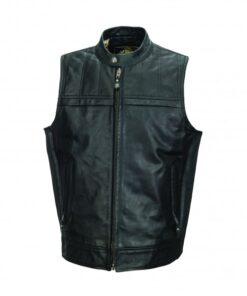 Alternative view of ROLAND SANDS COLT LEATHER VEST SI-813
