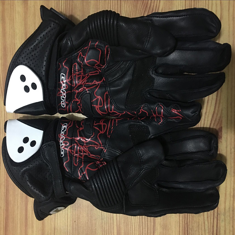 Motorbike Leather Gloves - Image 2