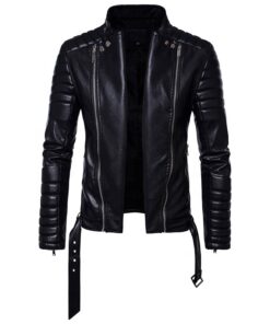 Alternative view of Motorbike Leather Jacket