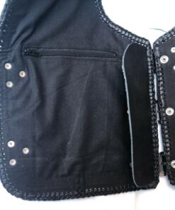 Alternative view of Motorbike Leather Vest