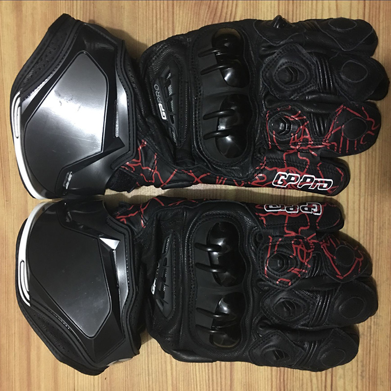 Motorbike Leather Gloves