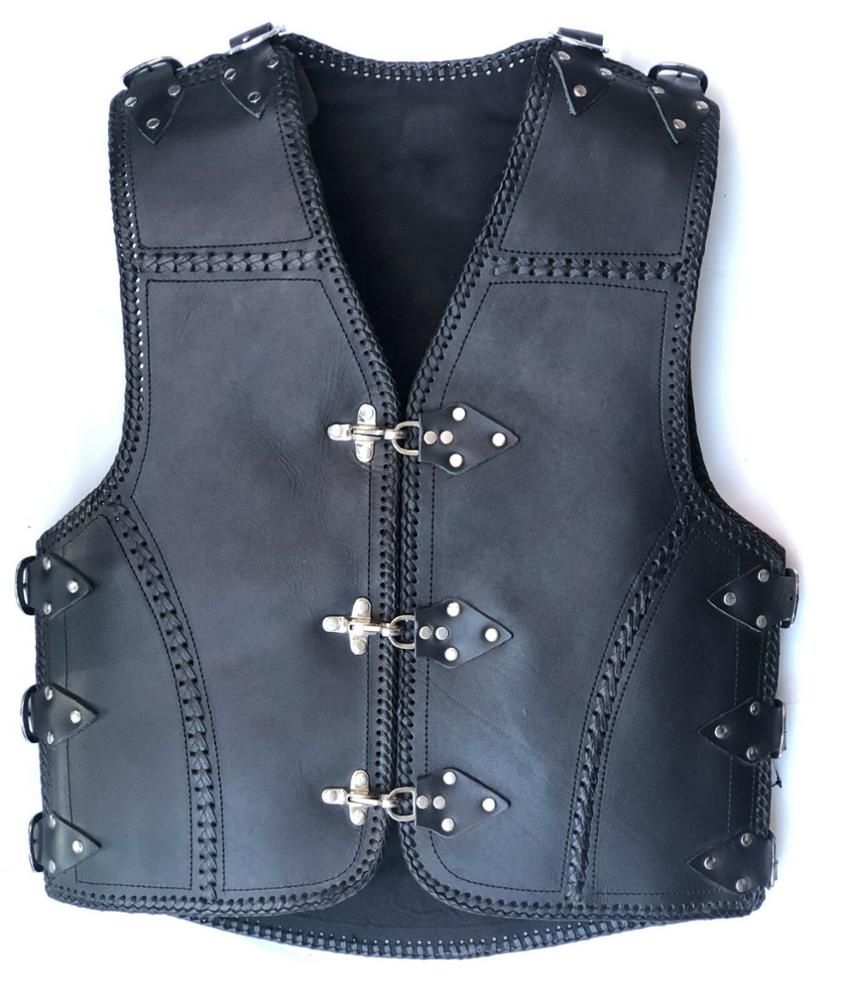 Motorbike Leather Vest
