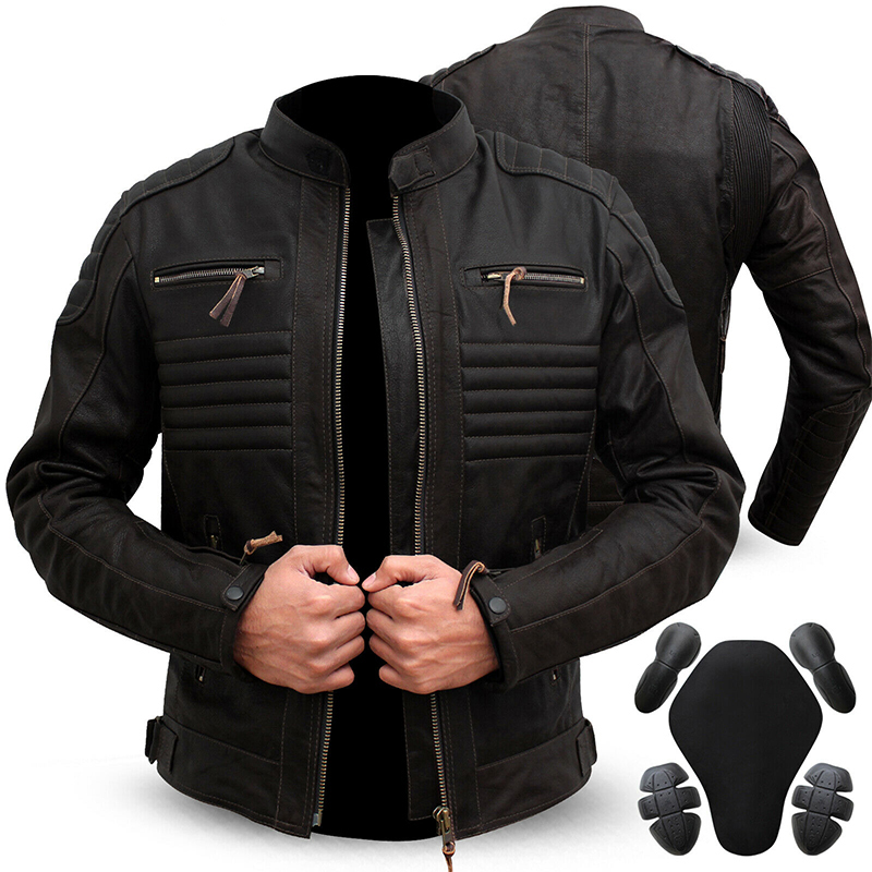 Motorbike Leather Jacket