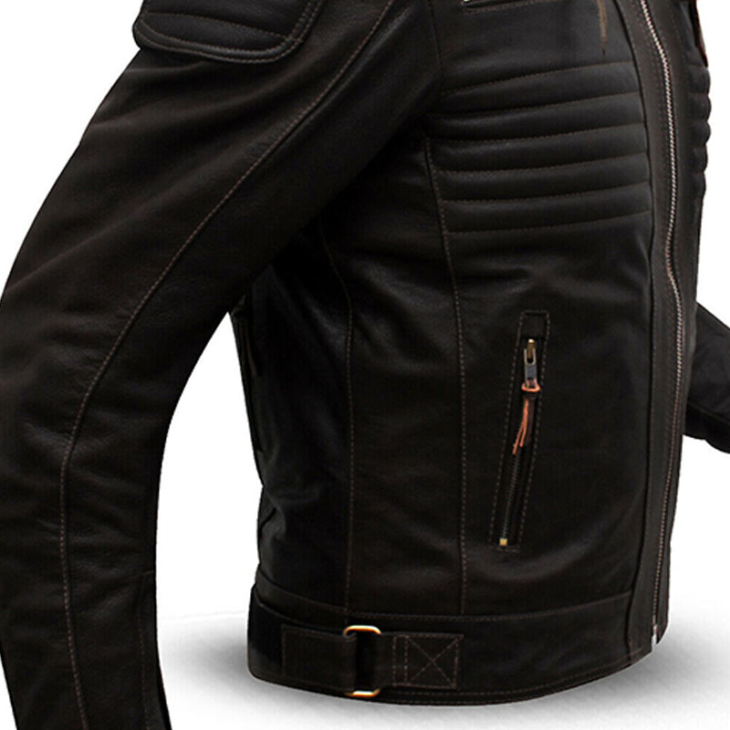 Motorbike Leather Jacket - Image 6