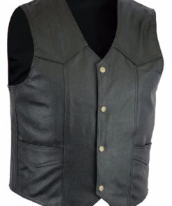 Alternative view of Motorbike Leather Vest